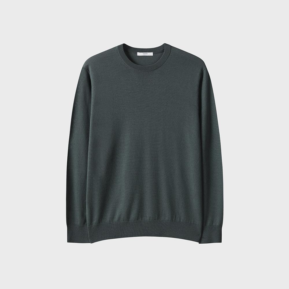 TOPTEN Men'S) Premium Fine Merino Sweater_Msf2Er1801