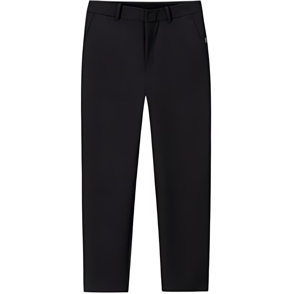 Anta Training Series Fleece Slim Fit Water-Resistant Sports Trousers Men Bottoms Black 152517506N-5