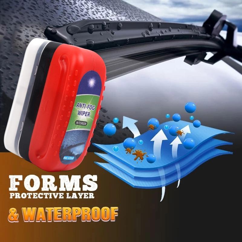120ml New Auto Glass Anti-fog Agent Brush Windshield Oil Film Remover Cleaner Car Window Glass Fog Repellent Coating Liquid
