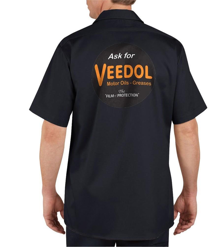 

Veedol Motor Oil II - Mechanics Graphic Work Shirt Short Sleeve Unisex T-Shirt XL