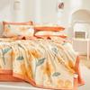 Summer Thin Cool Quilt Bedding Home Textiles Children Student Dormitory Cartoon Soft Comfortable Blanket Air-conditioning Quilt