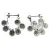 S925 Sterling Silver Crystal Stud Earrings: Sleek & Stylish Transparent Design