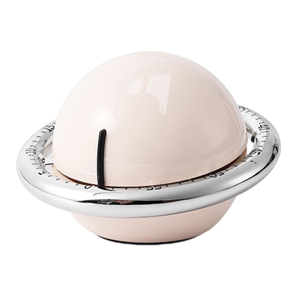ABS Magnetic Kitchen Timer Planet Shape Reminder For Cooking And Learning Visual Timer For Kids