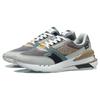 Li Ning 001 Casual Lightweight Breathable Low Top Running Shoes Men Sneakers Gray Blue AGCR183-4