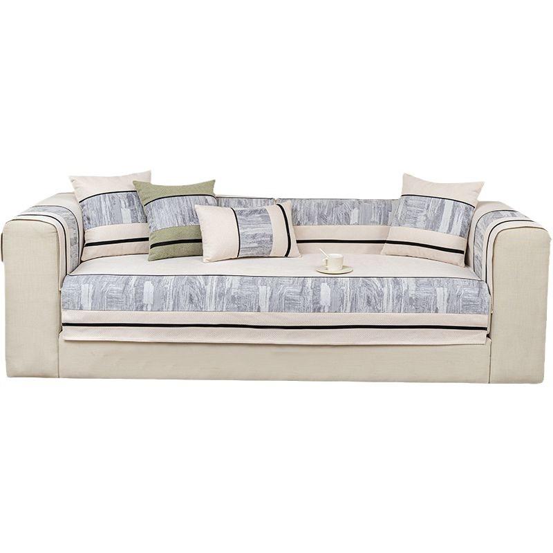 Chenier Sofa Cushion, All-season Non-slip Cloth Cover, Seat Cushion Leather Sofa Cover
