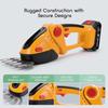 Home Lithium Handheld Mini Electric Hedge Trimmer Lawn Mower Hedge Clippers Pruning Shears Tools