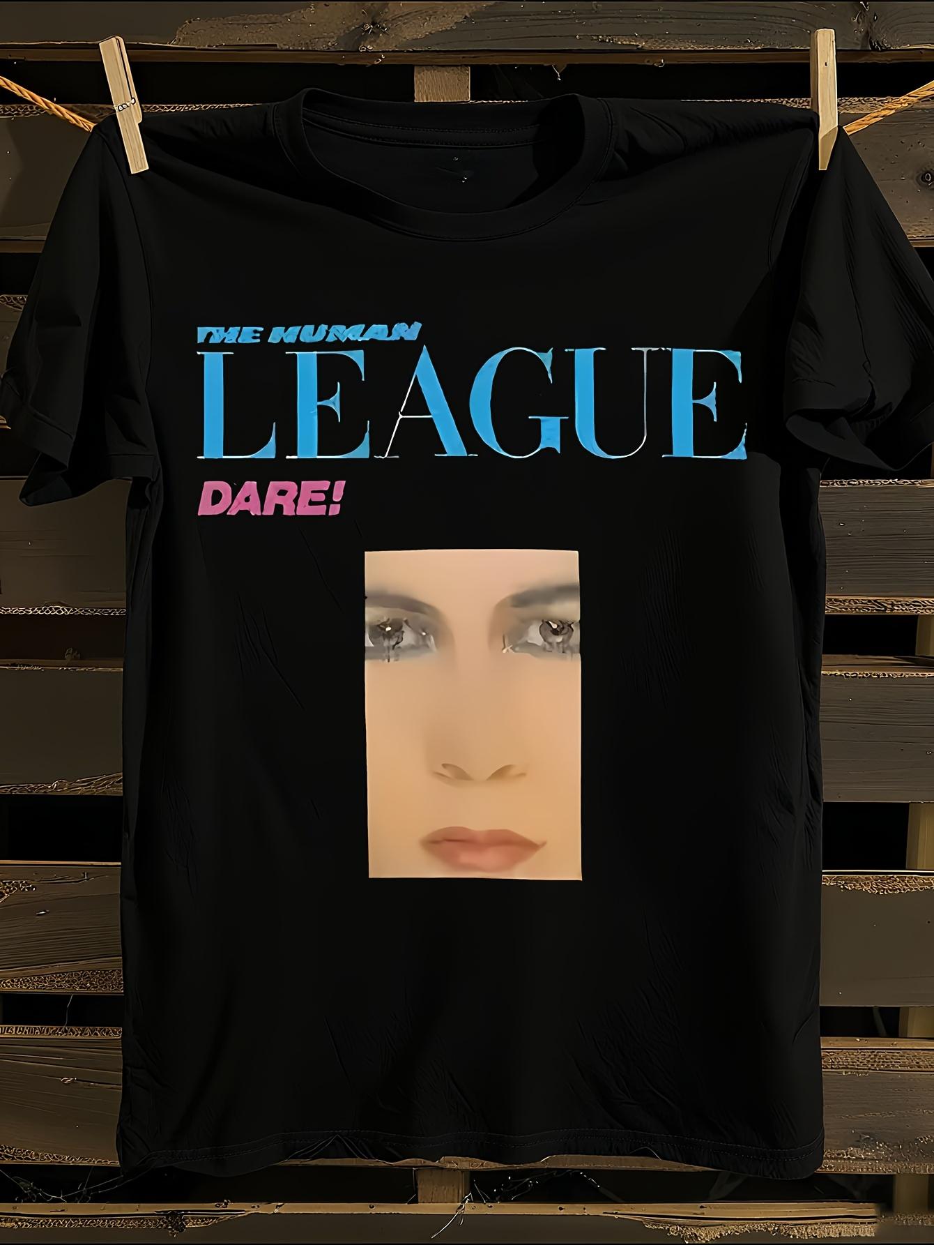 Plus Size DARE! The uman League Graphic Tshirt XXL