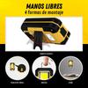 30W Super Bright COB Flashlight 4000mAh Rechargeable Work Light Portable Magnetic Power Bank Emergency Camping Outdoor Lamp