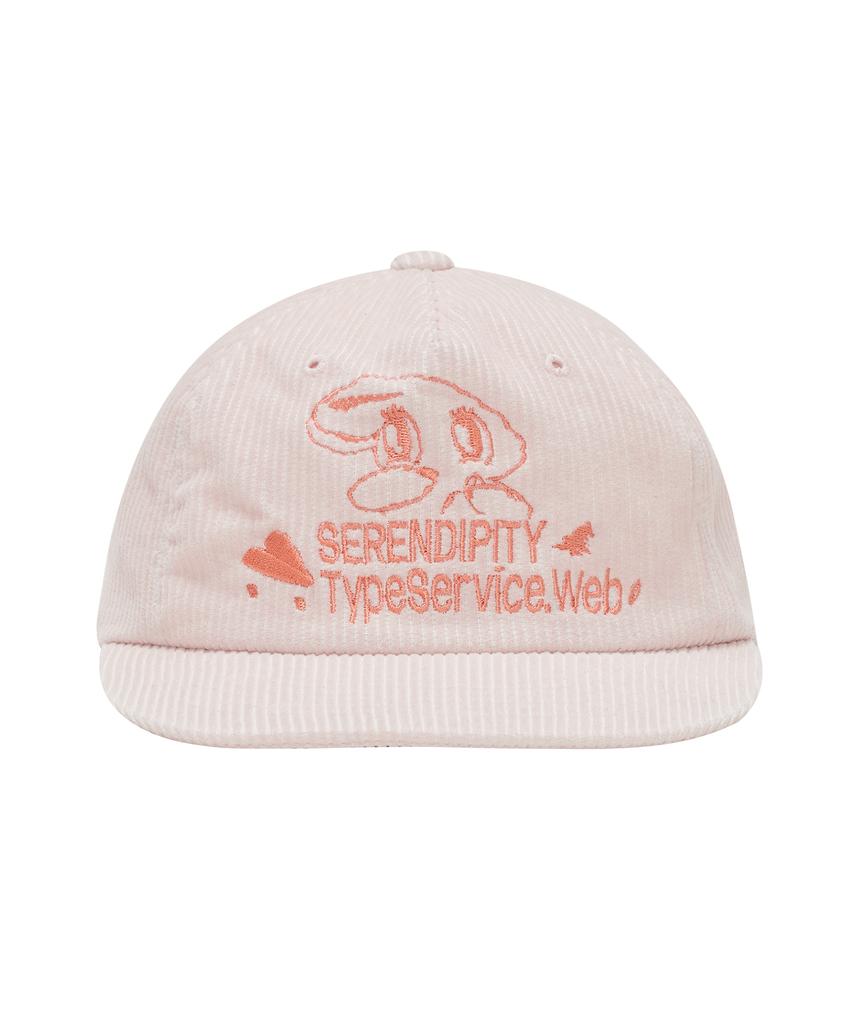 Taibseobiseu Peep Corduroy Cap [Pink]