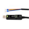 Industrial 2m USB To RS232/485 Serial Cable with 3.3V/5V Support, FT232RNL Chip