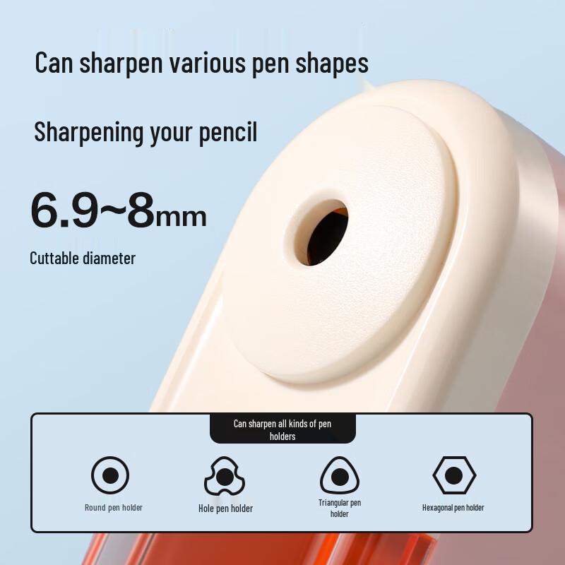 Deli Hand-Crank Pencil Sharpener