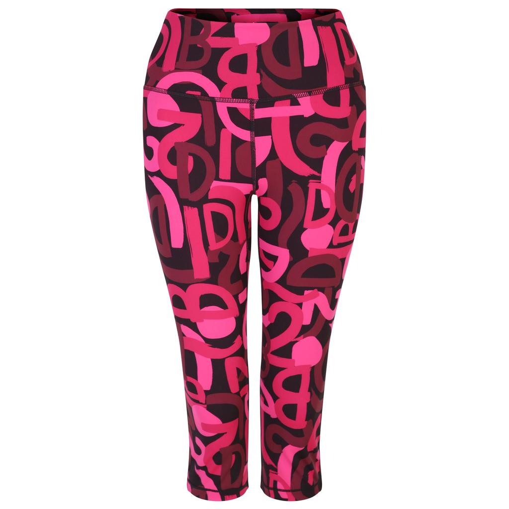 Womens/Ladies Influential Graffiti 3/4 Leggings