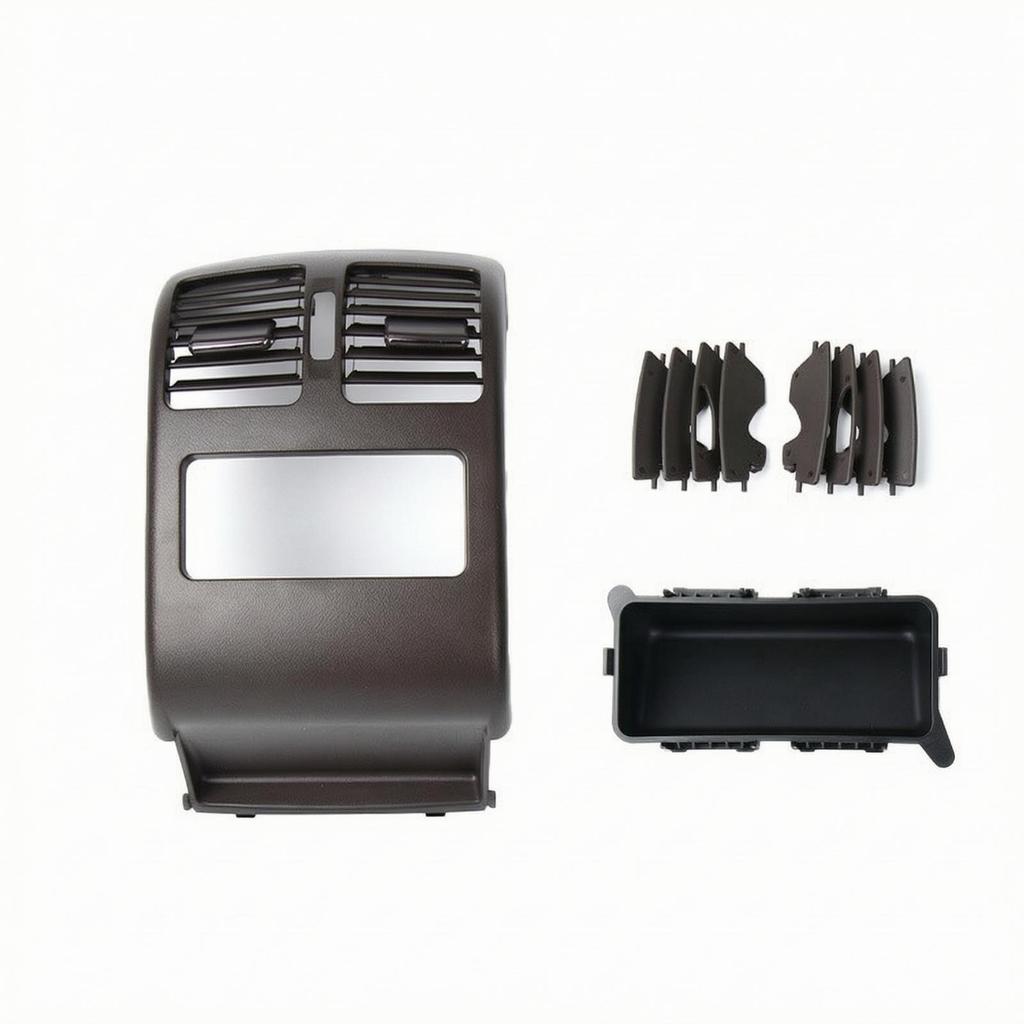 ABS Plastic Mercedes GLK X204 Rear a & B Vent Panel Scratch-Resistant