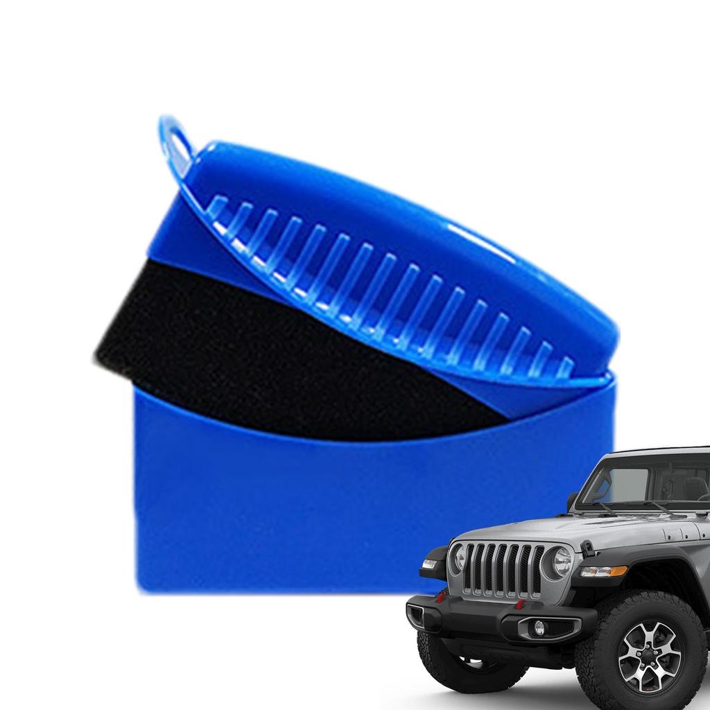 Tire Shine Applicator Brush, Tire Waxing Sponge - Polishing Sponge Buff Pads, Tire