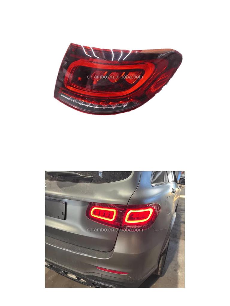 Outer Taillight for Mercedes-Benz GLC-Class W253 (2020-2021), Part Numbers 2539063303, 2539063403.