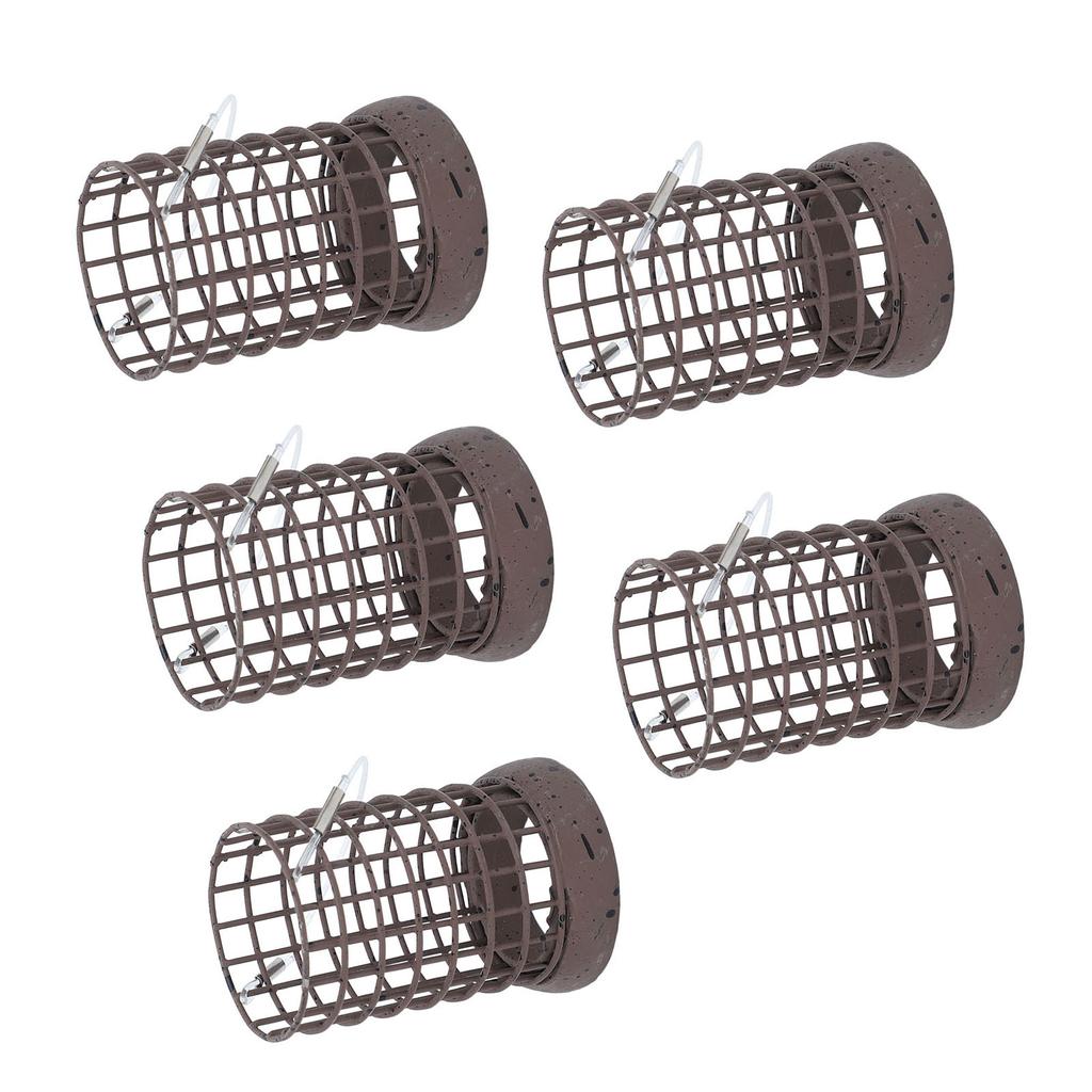 Fishing Bait Cage Lightweight Quick Sinking Sturdy Metal Fishing Bait Trap Basket Feeder Holder 50g