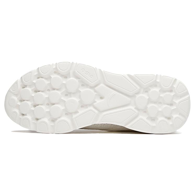 Anta Breathable Low top Running Shoes Men's Ivory White 112025577-3