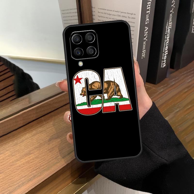 California Flag Case For Samsung Galaxy M56 M16 M36 M33 M53 M13 M12 M32 M52 M20 M15 M55 M31 M14 M35 M34 M54