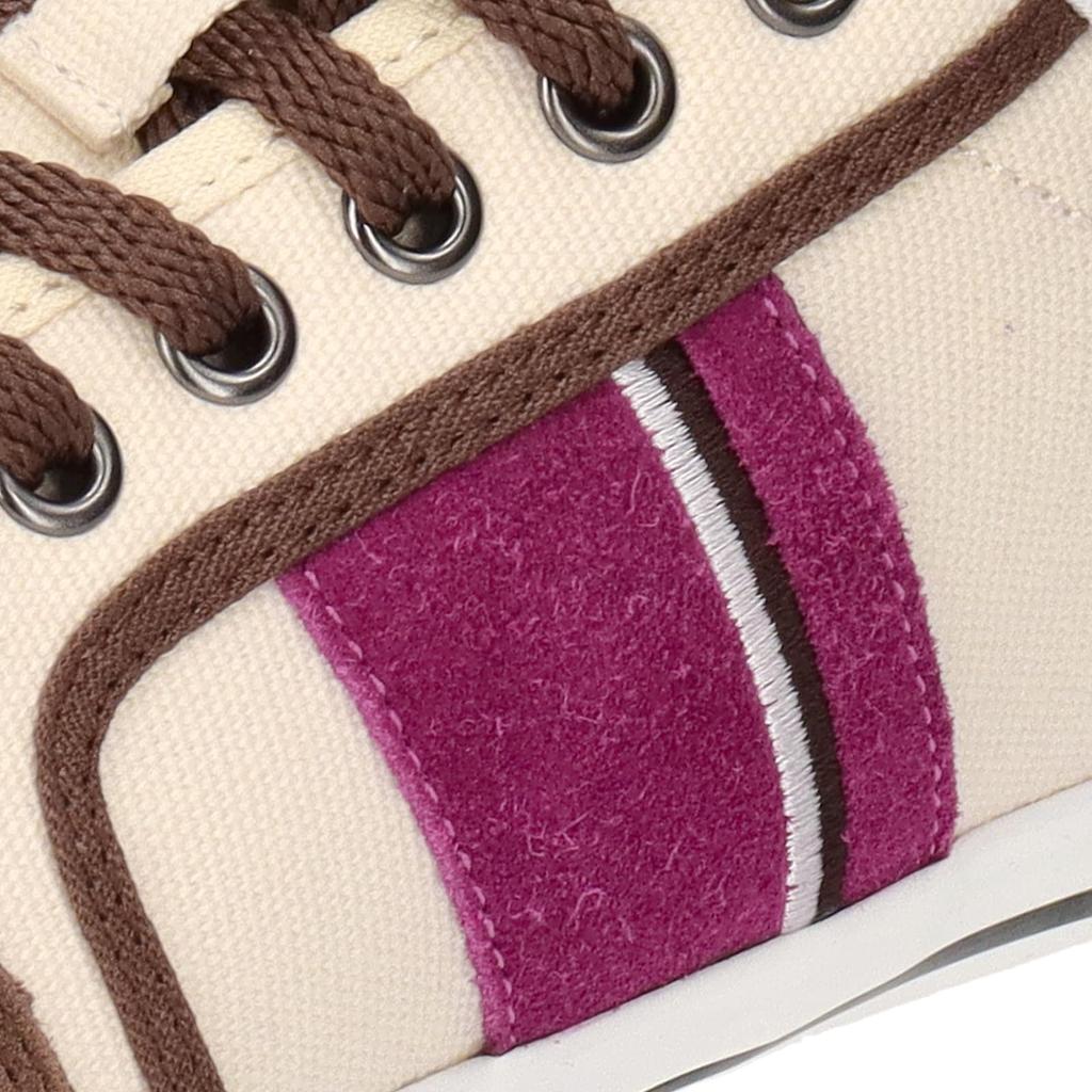 Admiral INOMER AD602 Sneakers, Unisex, White/Purple, Size 25.0cm