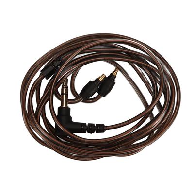 Ohrhörer-Upgrade-Kabel 3,5-mm-Stecker Verlustfreier OFC-Kern Ohrhörer-Ersatzkabel für Sennheiser IE40