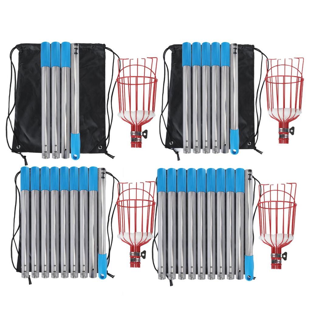 Detachable Fruit Picker for Geeting with Foam Pad Grabber Apples Pear Picking Farm