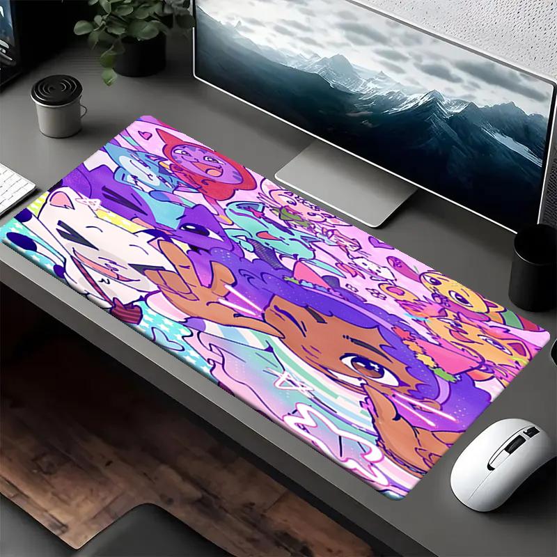 Gabby Theme Mouse Pad, Non Slip Rubber Base, Multifunctional Office & Home Decor, Perfect for Workspace Personalization.