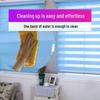 No-Drill Waterproof Blackout Window Blinds for Bathroom