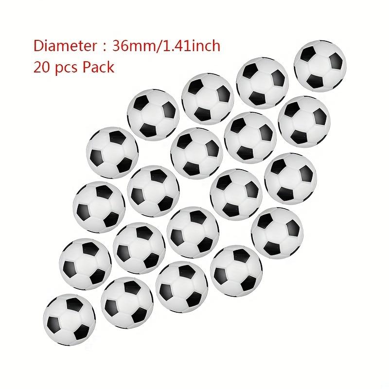 10Pcs round Soccer Balls for Foosball Table Football Indoor Board Game Sport Gifts Fussball Soccerball Babyfoot Game Parts 260319