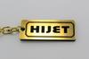 Hijet Gold Black Double Ring Acrylic Original Keychain for Cargo Jumbo S321v S331v S700v 500 S510p Dump Truck Custom Parts A-515-1 &