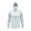 Mens Quick-Dry Hooded Fishing Shirt With Face Cover UV Protection Breathable Lightweight Summer Outdoor Sportswear