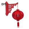 Chinese New Year DIY Lantern Kit Lucky Red Fu Wall Mount Hanging Lantern 3D Puzzle Hollow Out Spring Festival Lantern for Home Decor