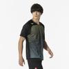 Table Tennis Game Short JTTA Size 82JAB101 Shirt, Sleeve, Certified, Moisture-Wicking, Quick-Drying, Unisex, Adult, Black, XL,