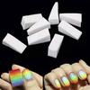 10 ks Nail Art Houbičky na razítkování s přechodem barev Gel Trojúhelníkové nástroje pro barvení