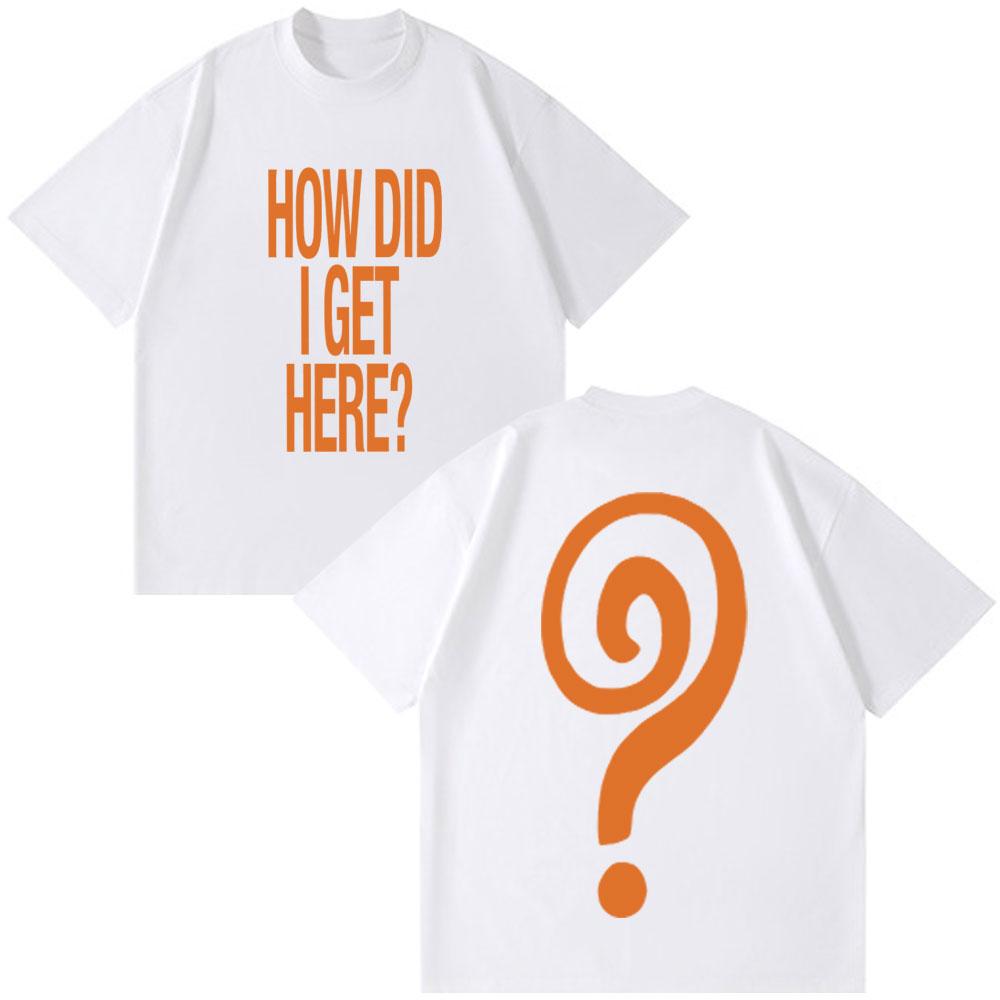 

Singer Louis Tomlinson How Did I Get Here Tour 2026 Print T Shirt Unisex Women Hiphop Tshirt Shortsleeved Cotton Fashion Tshirs 4XL