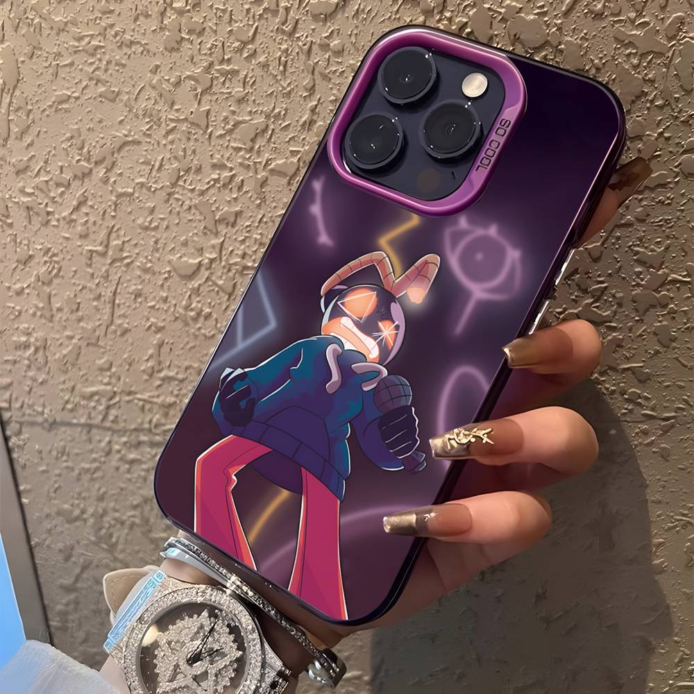 Game F-Friday Night F-Funkins Phone Case For iPhone 17,16,15,14,13,12,11Pro,XS,Max,Plus,Mini,SE4,E Purple Matte Shockproof Cover