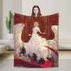 Dungeon Meshi Blanket Delicious in Dungeon Camping Flannel Bedding Throws For Outdoor Soft Warm  Quality Bedspread Gift
