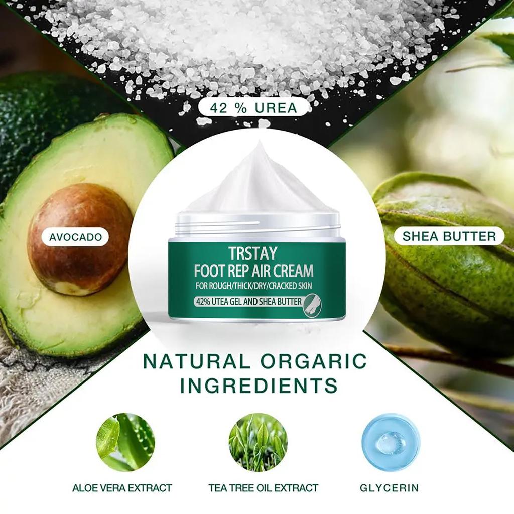 Obnovující krém na nohy, který rozjasňuje tón pleti, hydratuje, zesvětluje matnost a zpevňuje pokožku