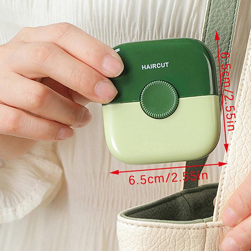 1/2 Stück 2 in 1 Babyhaarschnitt- und Frisierkamm Pony und abgebrochene Haare trimmen Pony-Trimmer Manuell Tragbarer Kinderhaarschneider