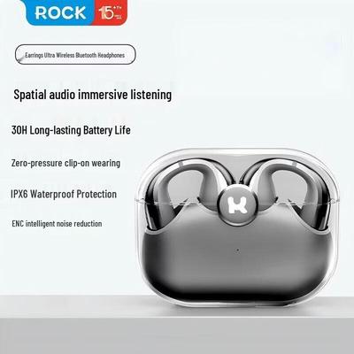 ROCK Earring Ultra Doraemon Bluetooth Ear-Clip Headphones