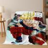 3D Japanischer Anime D-Dragon B-Ball Flanelldecke Weiche Warme Überwurfdecke für Schlafzimmer Wohnzimmer Bett Reise Camping Picknick Geschenk