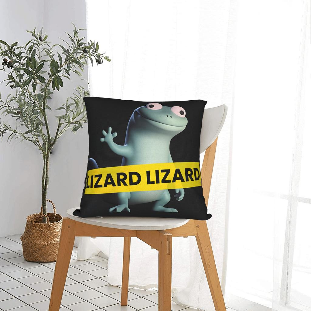 Lizard Meme Pillow Case Comfy Pillow Cover Novelty Pillowcases For Wedding Party Home Decor