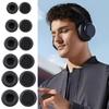 1Pair Round Ear Cushion Replacement Headphone Protective Cover Earbuds Cover  Headphones Accessories