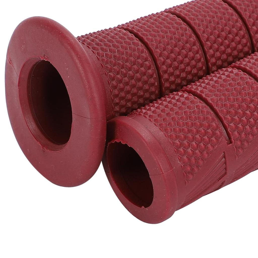 Nakira Motorcycle Grip Moped Handle 22.2mm Penetration Rubber B Type