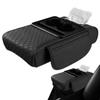 1 Pc Car Armrest Cushion With Cup Holder Car Armrest Elbow Height Pad Side Extension Cushion For Car SUVs Trucks