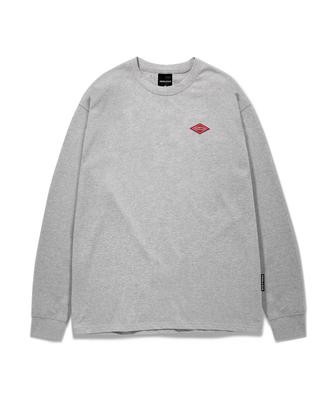 Peulomeitubi Roumbus Long Sleeve T-Shirt Gray Toblt104