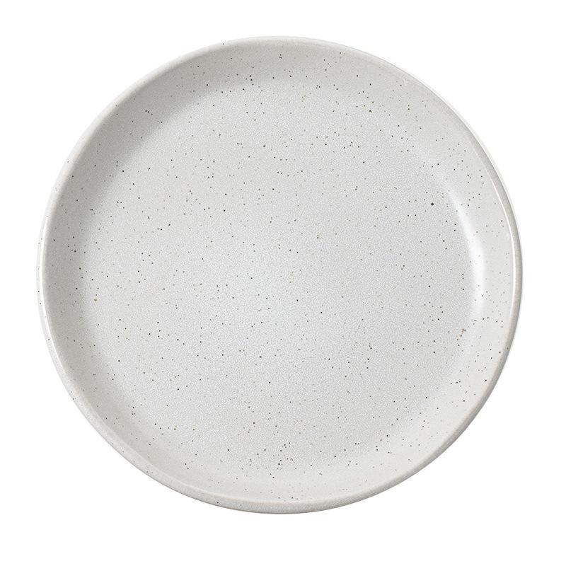 Gypsy Series Japanese Retro Irregular Bowls, Ceramic Salad Bowls, Vegetable Plates, Steak Plates, Household Tableware, Vegetable Bowls