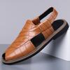 2026 New Arrival Casual Leather Sandals  N-slip Walking Shoes High Quality Comfy Mens Flat Designer Shoes Outdoor Shoes