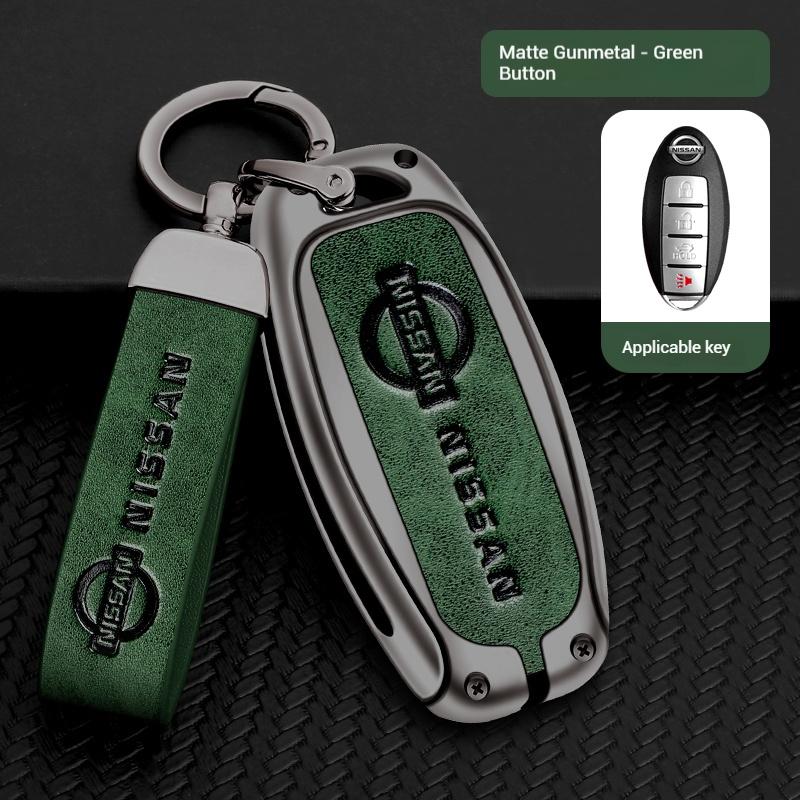

4 Buttons Car Key Case Cover For Nissan X-Trail Qashqai Sentra Serena Tiida Teana Juke Leaf Micra Almera J11 J10 Versa Patrol