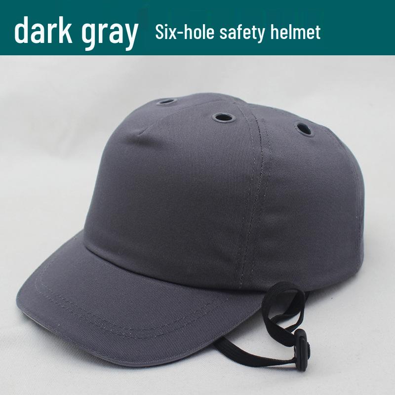 Breathable ABS Safety Helmet with Duckbill Design - Lightweight, Anti-Smash & Collision Protection for Work Environments