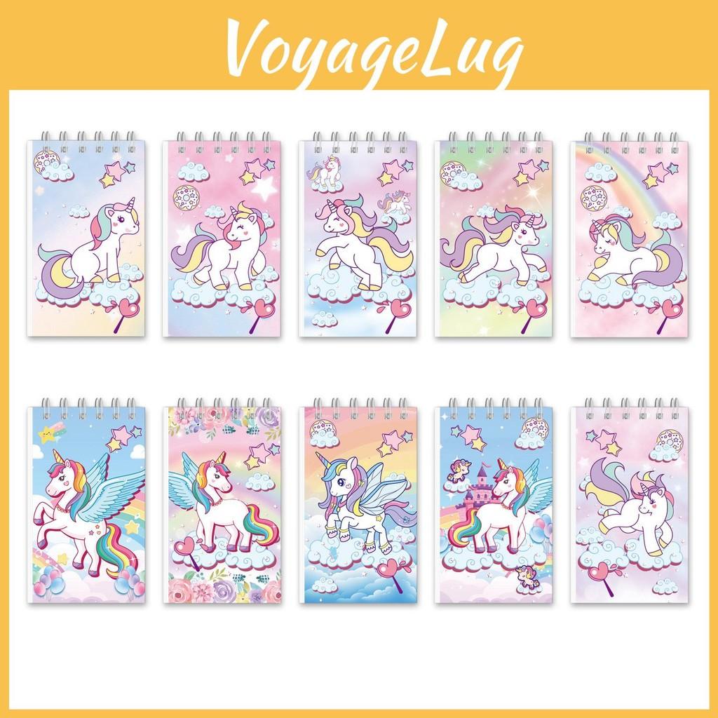 Rainbow Unicorn Cartoon Notebooks For Party Decoration And Student Journals